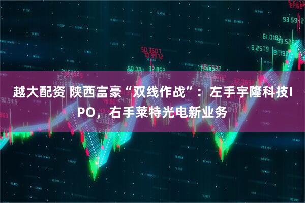 越大配资 陕西富豪“双线作战”：左手宇隆科技IPO，右手莱特光电新业务